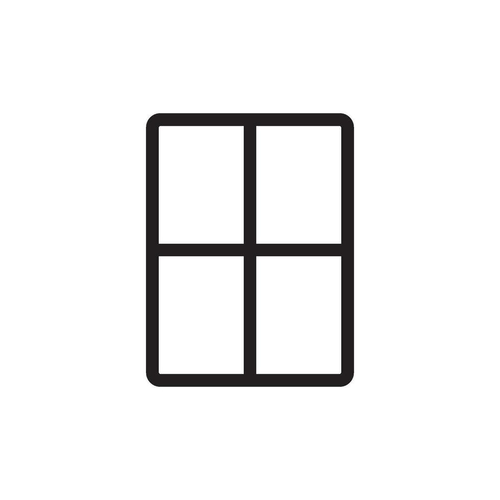 fönster ikon vektor