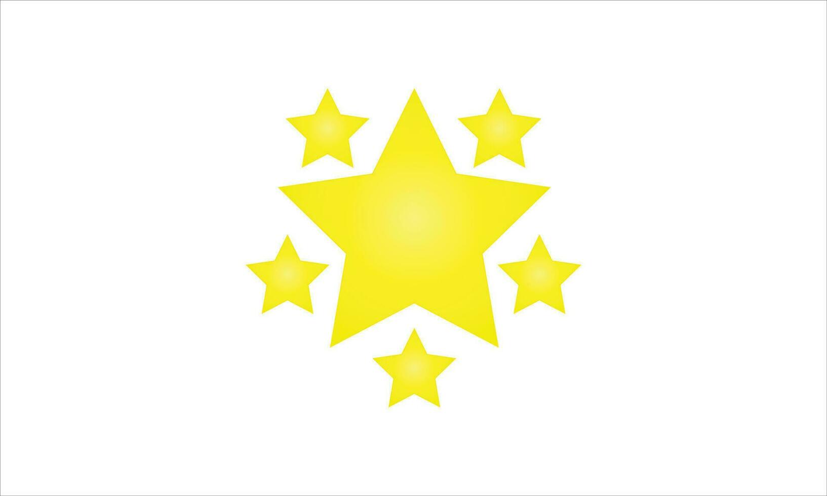 golden Star vergeben Symbol auf Weiß Hintergrund vektor