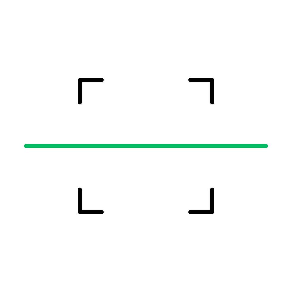 grön läser in ikon. läsa. vektor. vektor