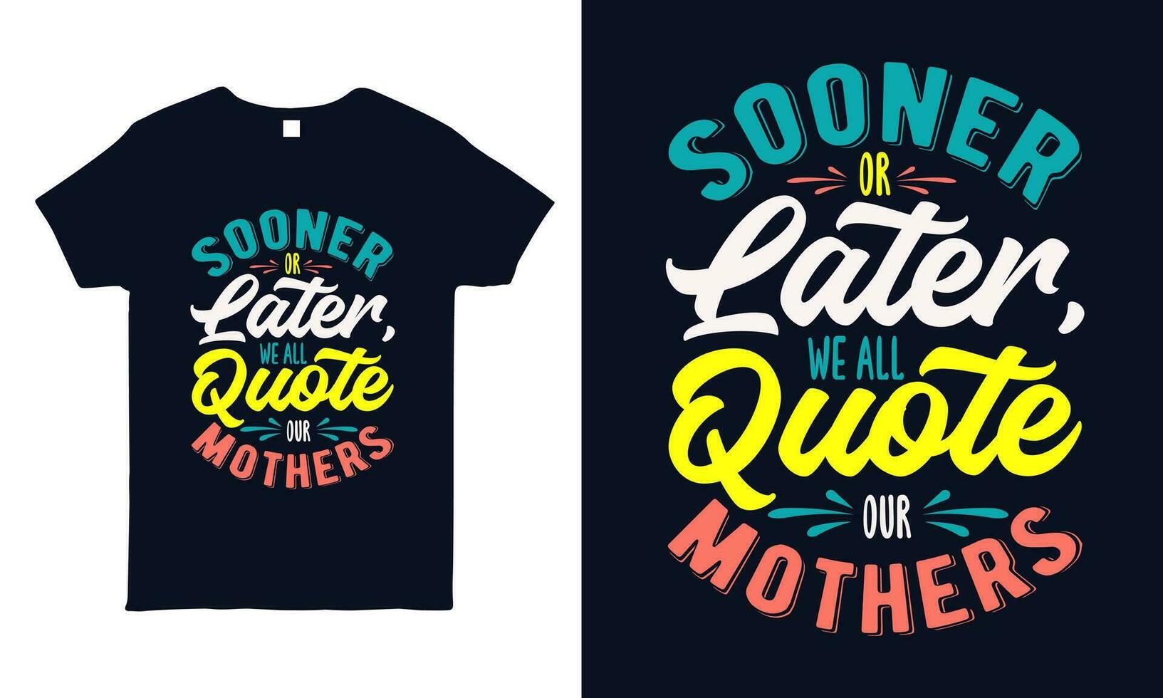 Zitat Beschriftung. Mutter T-Shirt Design. vektor