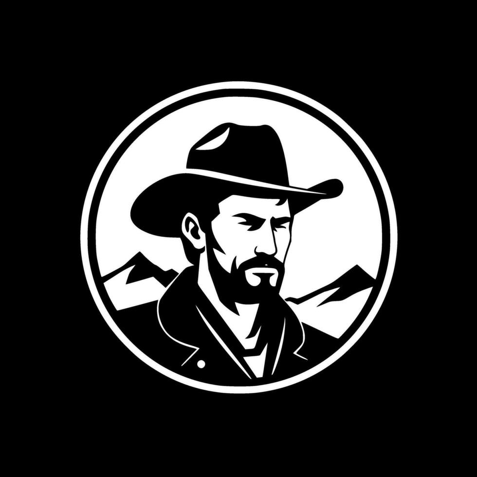 Western - - hoch Qualität Vektor Logo - - Vektor Illustration Ideal zum T-Shirt Grafik