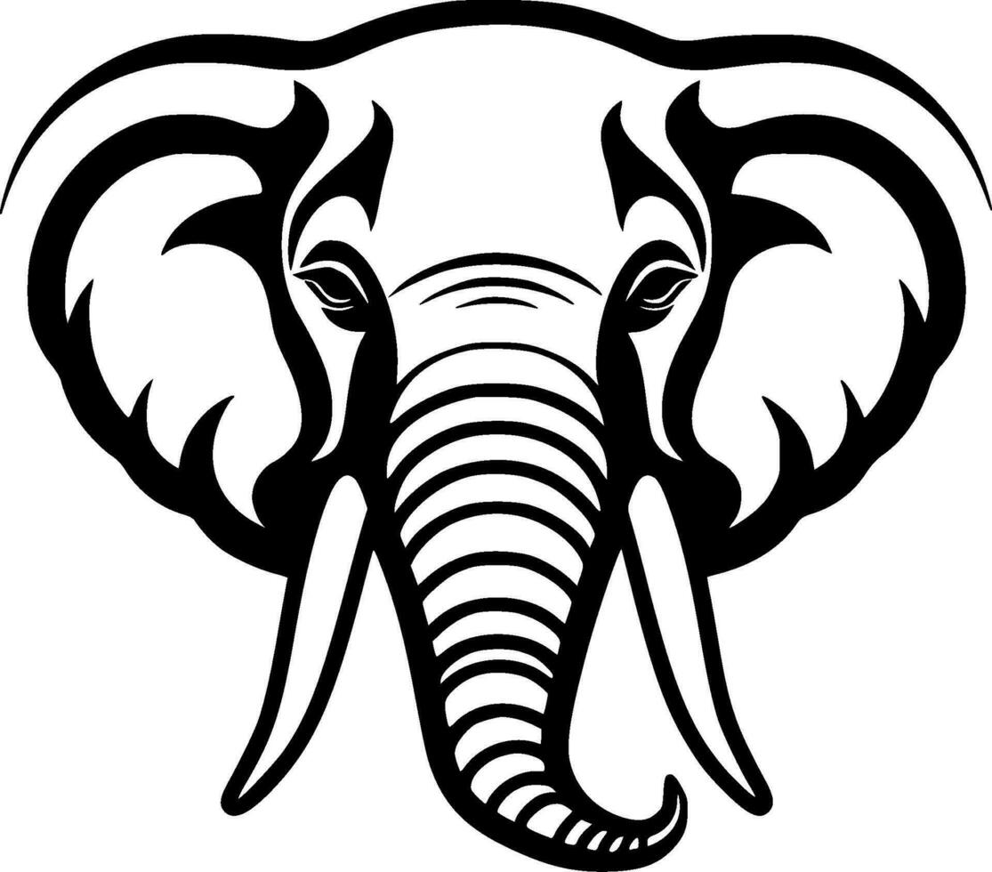 Elefant - - hoch Qualität Vektor Logo - - Vektor Illustration Ideal zum T-Shirt Grafik