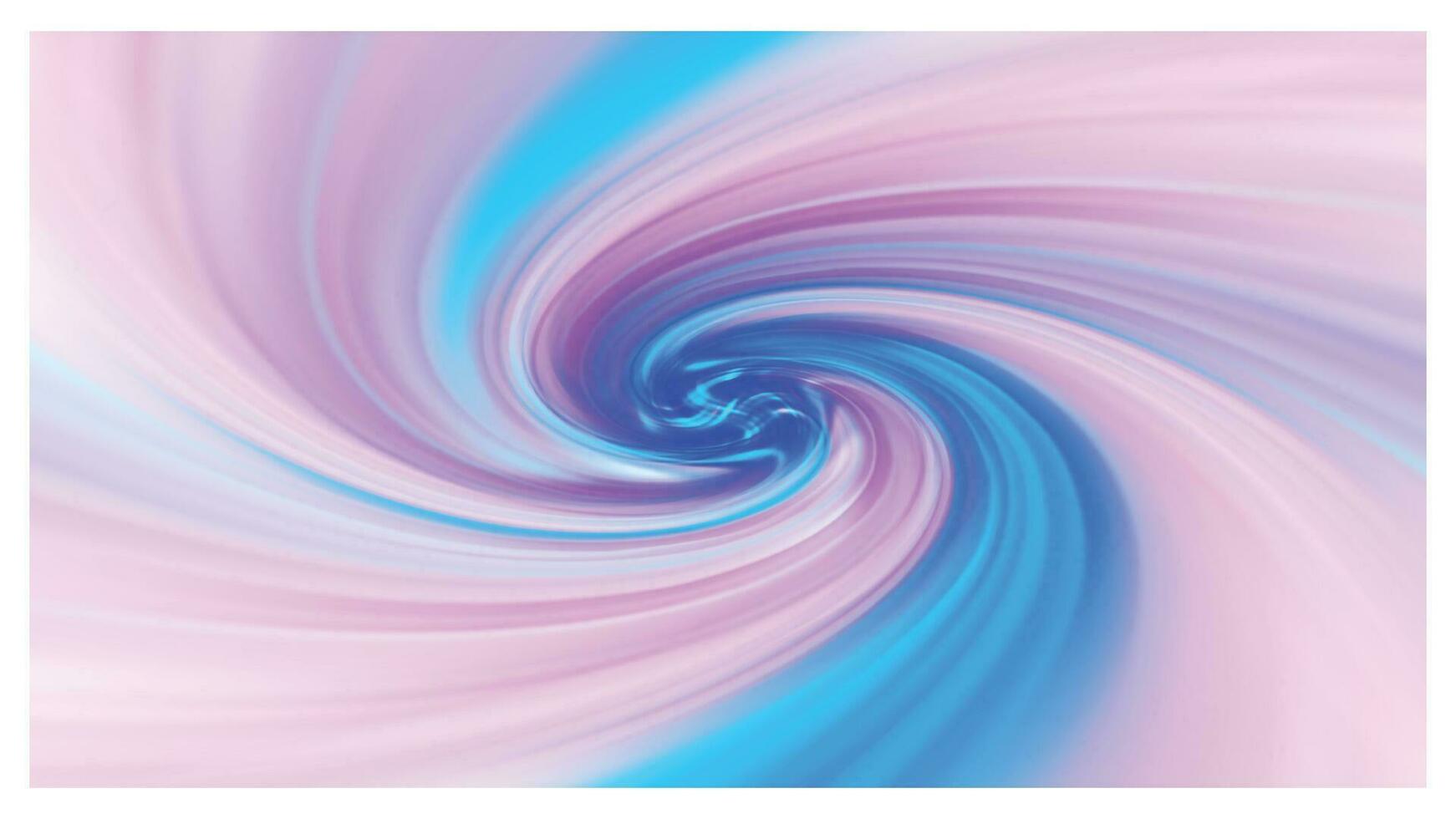 Spiral- Twist-Abstrakt- Farben Twist Welle bunt bewirken zum Hintergrund, Illustration Gradient im Wasser Farbe Kunst Strudel Regenbogen und Süss Farbe Konzept, bunt vektor