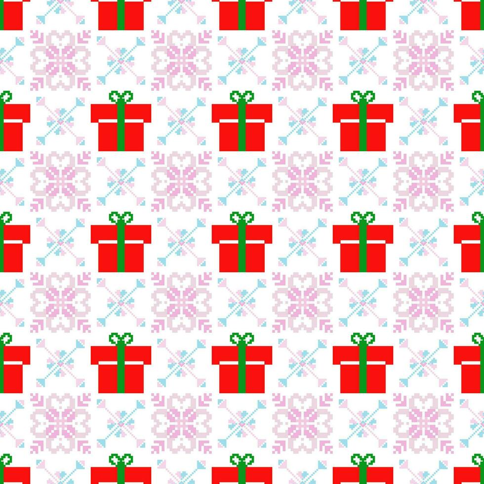 jul sömlös mönster, kärlek begrepp. design för omslag papper, tyg mönster, bakgrund, kort, kuponger, baner, för dekorerad de glad jul och Lycklig ny år. vektor