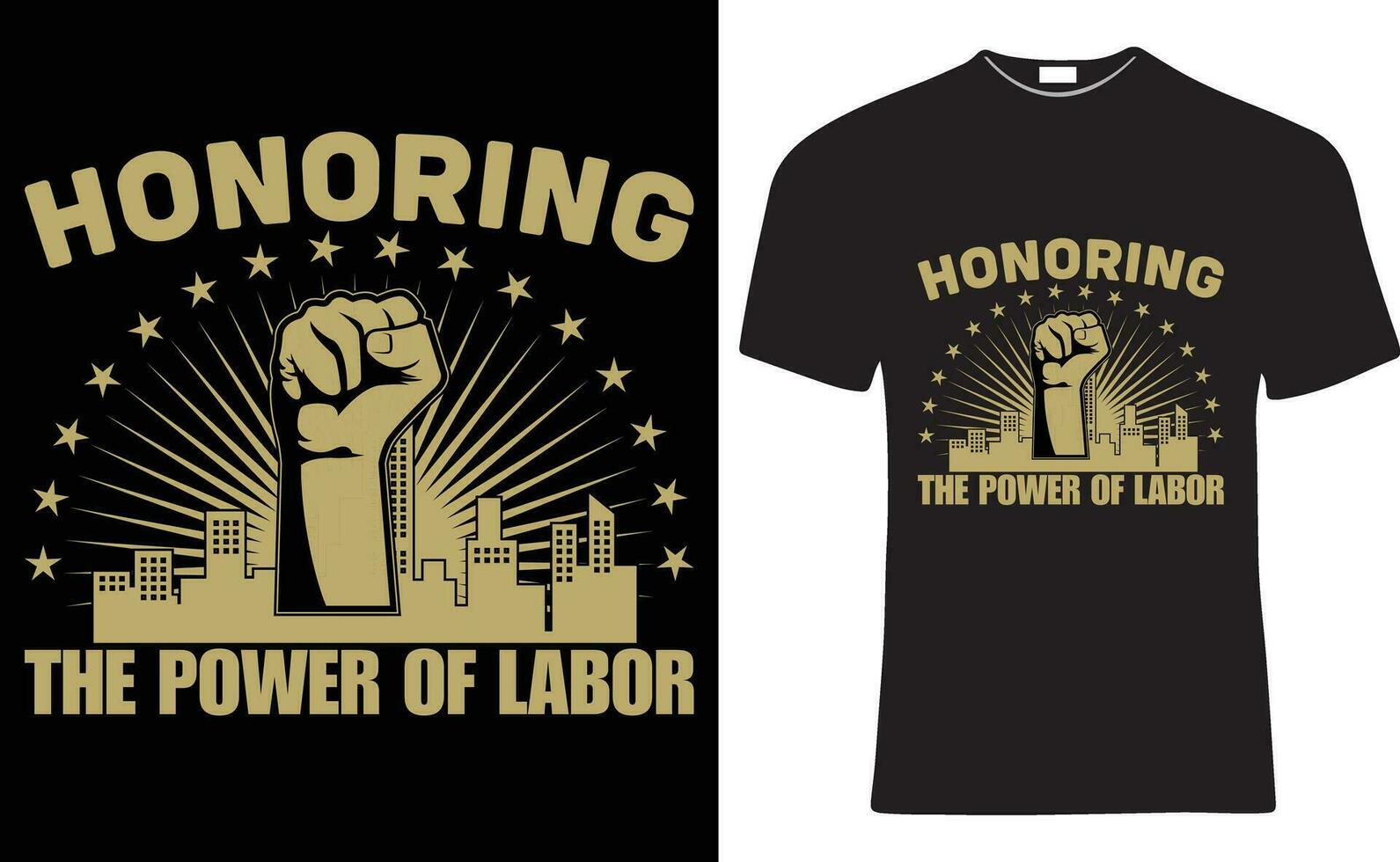 labor day t-shirt vektor