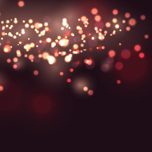 Bokeh beleuchtet Hintergrund vektor