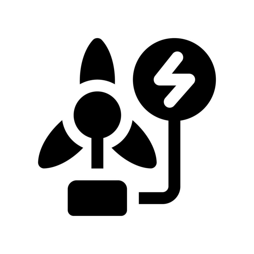 Windmühle Symbol. Vektor Symbol zum Ihre Webseite, Handy, Mobiltelefon, Präsentation, und Logo Design.