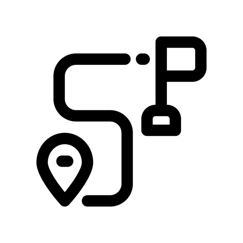 Route Symbol. Vektor Symbol zum Ihre Webseite, Handy, Mobiltelefon, Präsentation, und Logo Design.