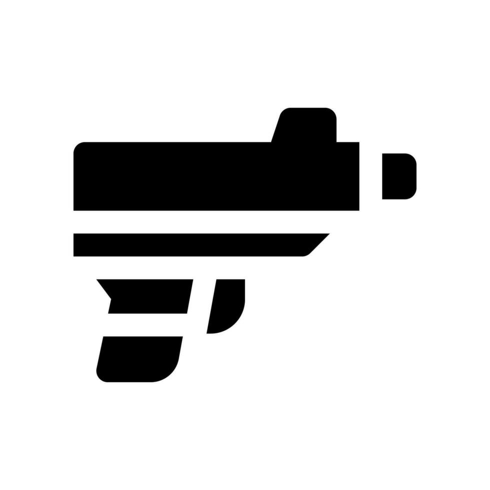 pistol ikon. vektor ikon för din hemsida, mobil, presentation, och logotyp design.