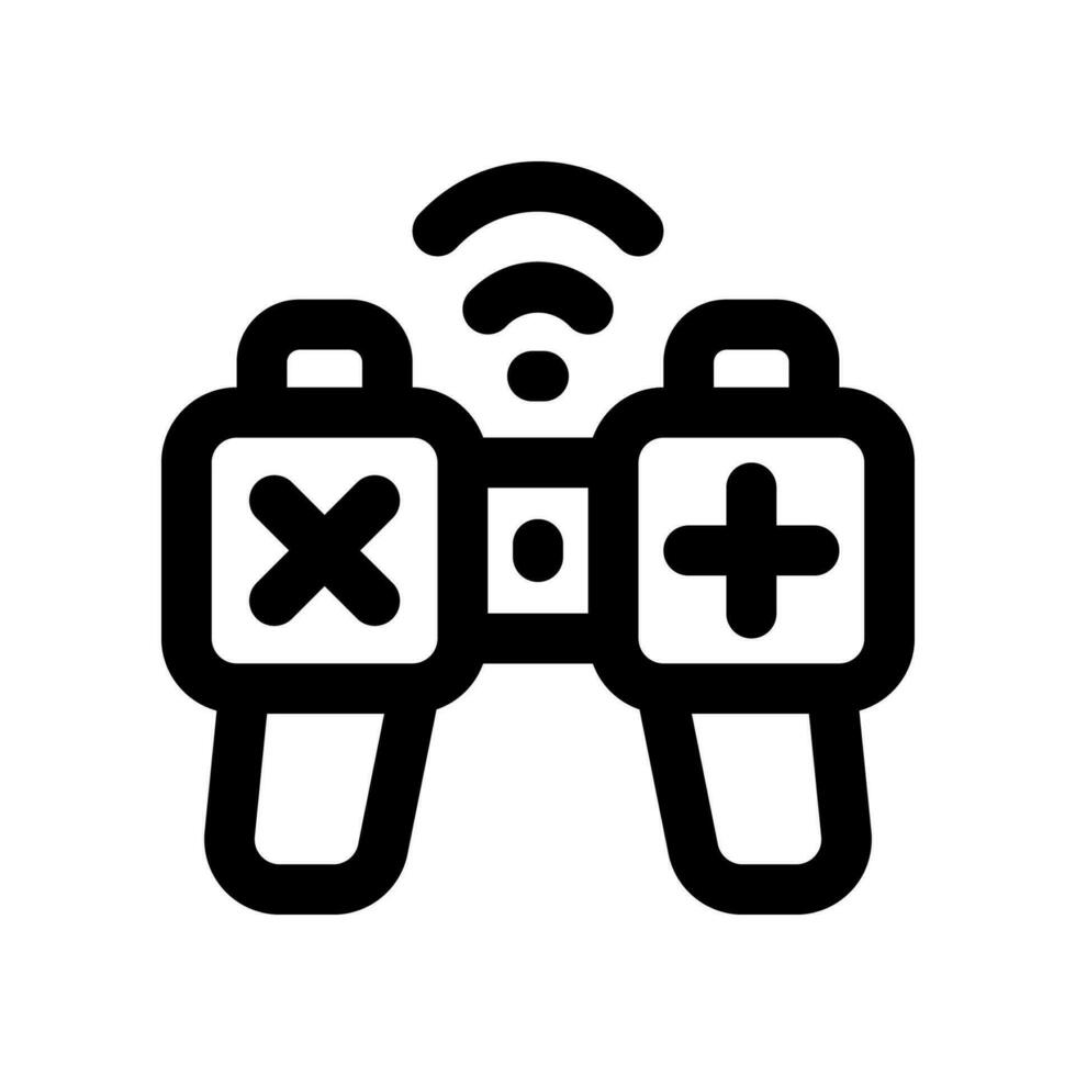 Gamepad Symbol. Vektor Symbol zum Ihre Webseite, Handy, Mobiltelefon, Präsentation, und Logo Design.