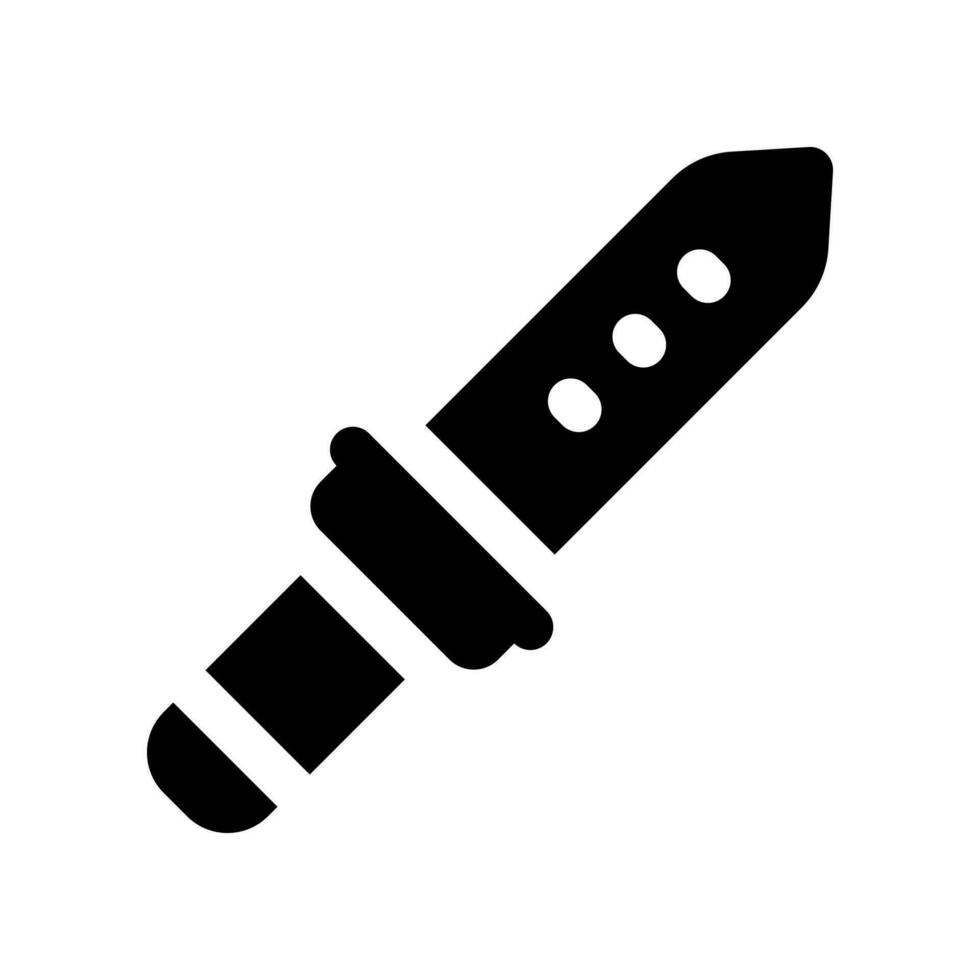 Messer Symbol. Vektor Symbol zum Ihre Webseite, Handy, Mobiltelefon, Präsentation, und Logo Design.