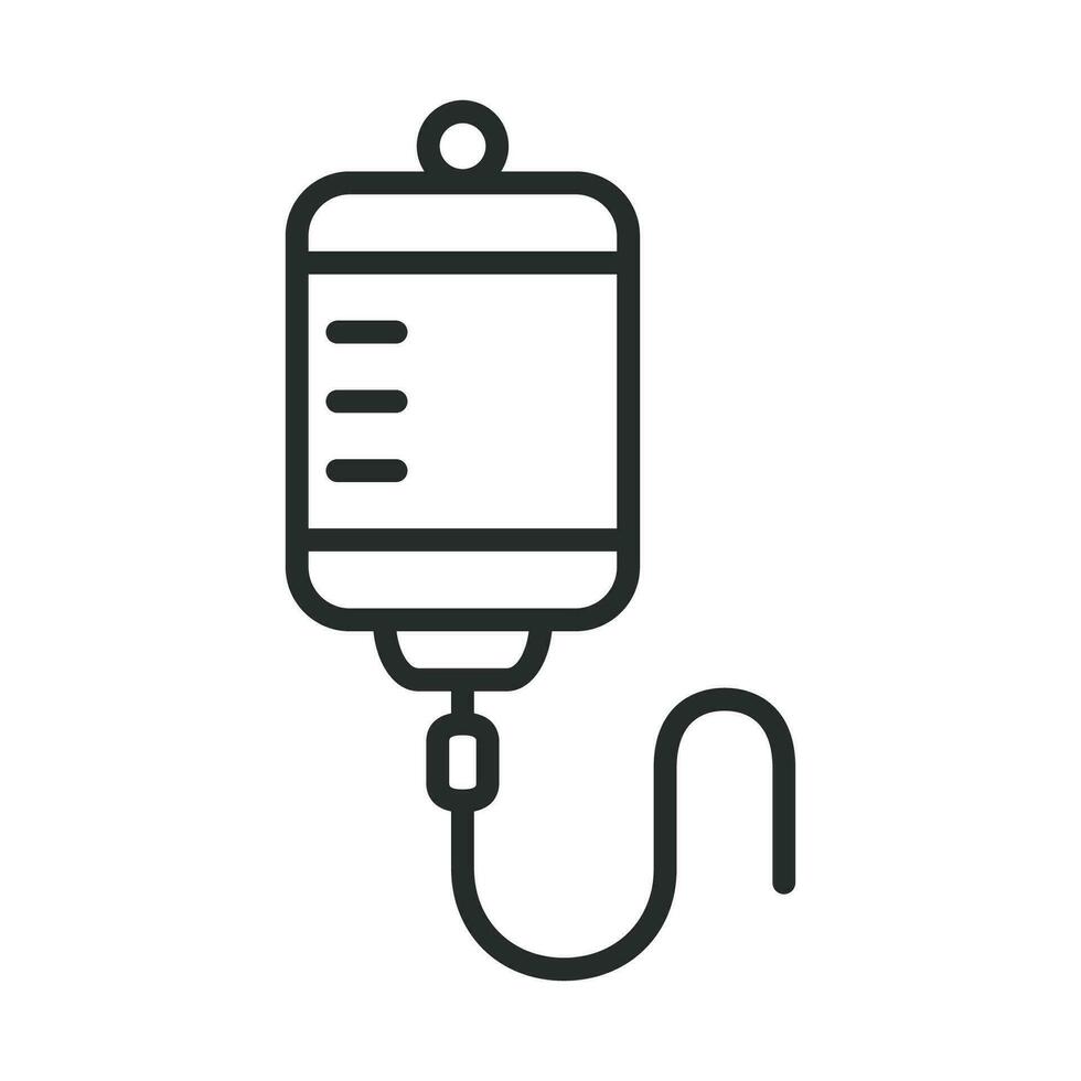 Infusion Symbol Grafik Vektor Illustration