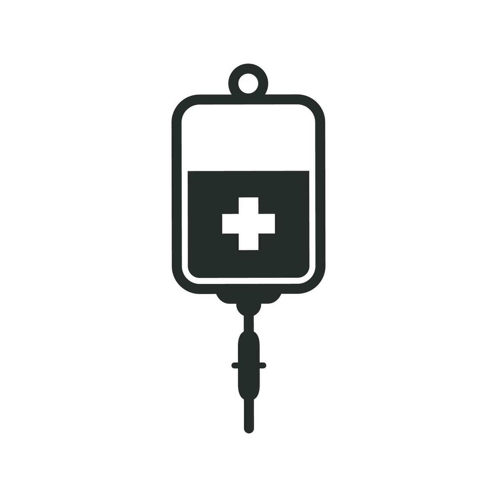 Infusion Symbol Grafik Vektor Illustration