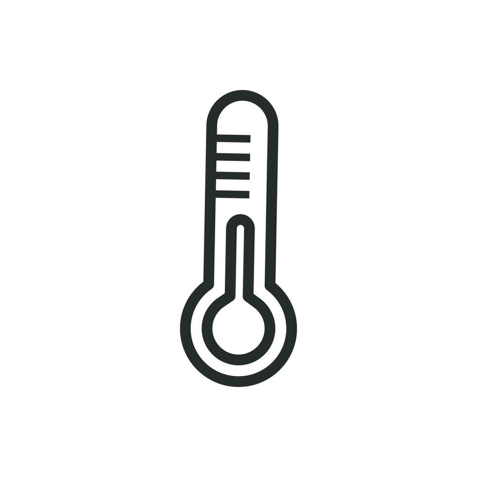 Thermometer Symbol Grafik Vektor Design Illustration