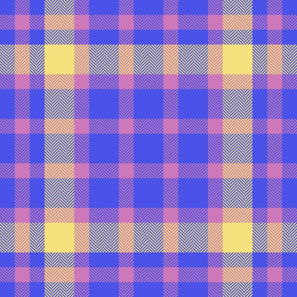 tartan pläd kolla upp av sömlös bakgrund textur med en vektor textil- tyg mönster.