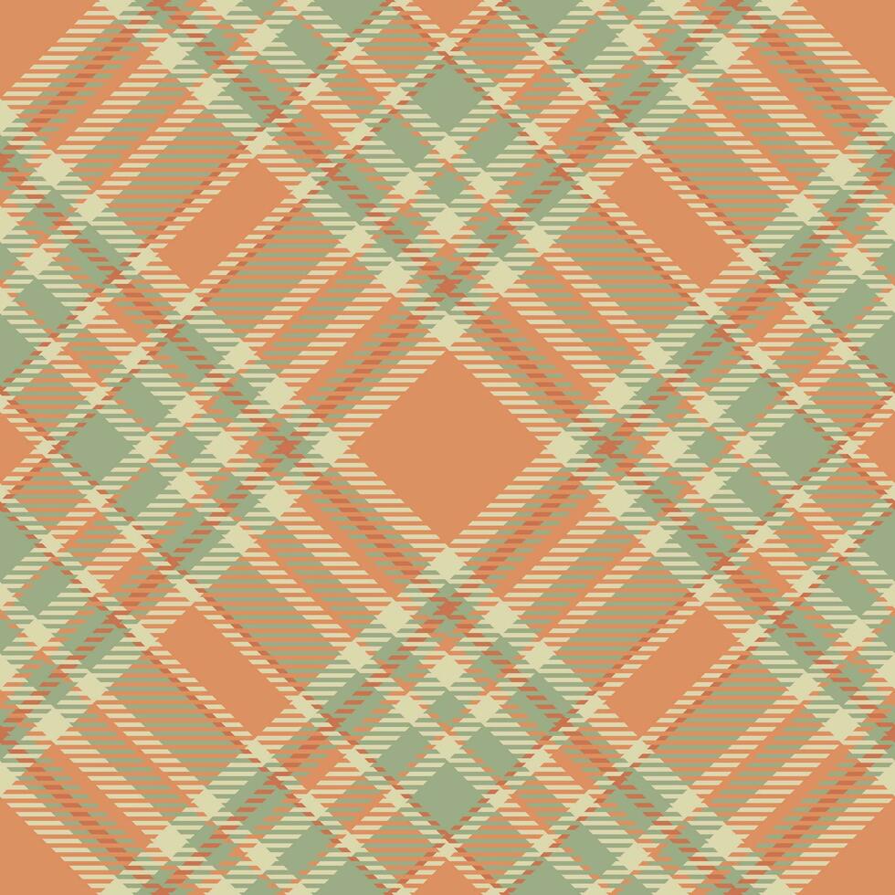 Hintergrund Textur prüfen von Textil- Muster Plaid mit ein Vektor nahtlos Tartan Stoff.