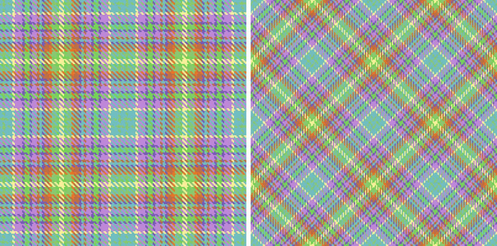 textur pläd mönster av vektor tartan bakgrund med en textil- sömlös tyg kolla upp.