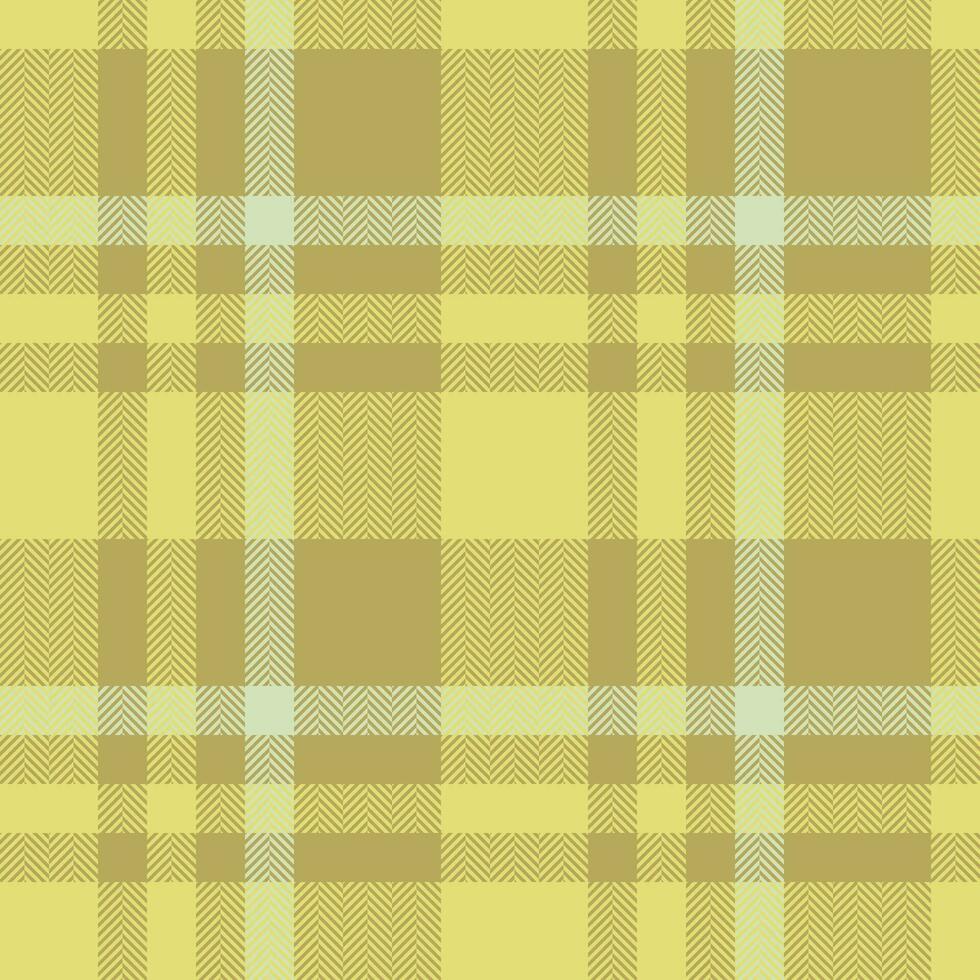 Plaid Textil- Tartan von nahtlos prüfen Vektor mit ein Muster Textur Stoff Hintergrund.