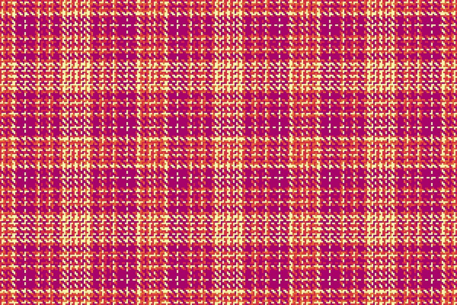 Vektor Tartan Textur von Muster nahtlos Plaid mit ein prüfen Textil- Hintergrund Stoff.