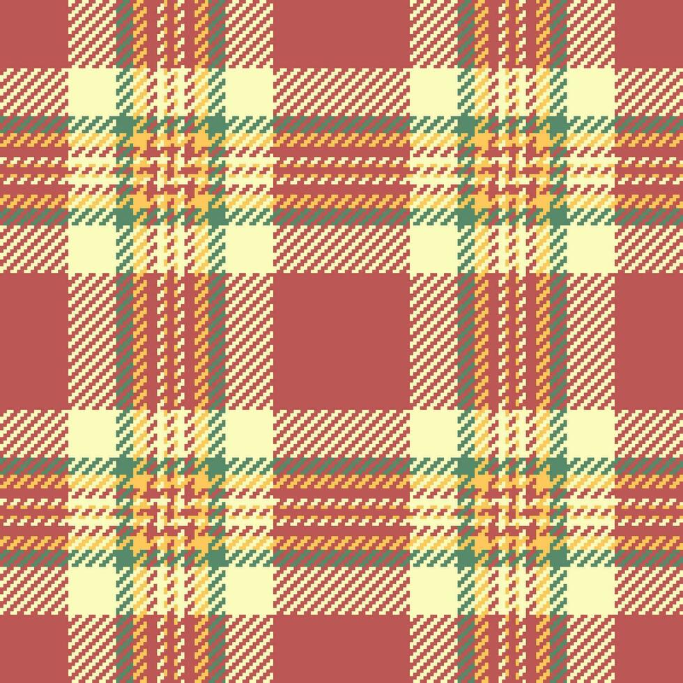 vektor textur tartan av sömlös mönster kolla upp med en bakgrund textil- tyg pläd.