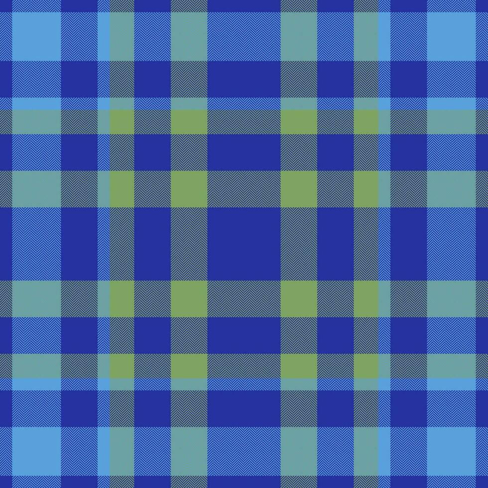 Hintergrund nahtlos Vektor von Muster Plaid Textur mit ein Stoff prüfen Tartan Textil.