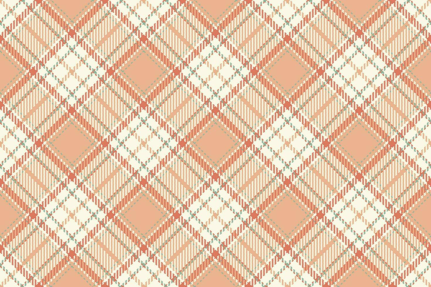 Hintergrund nahtlos Tartan von Textur Plaid Muster mit ein prüfen Vektor Stoff Textil.