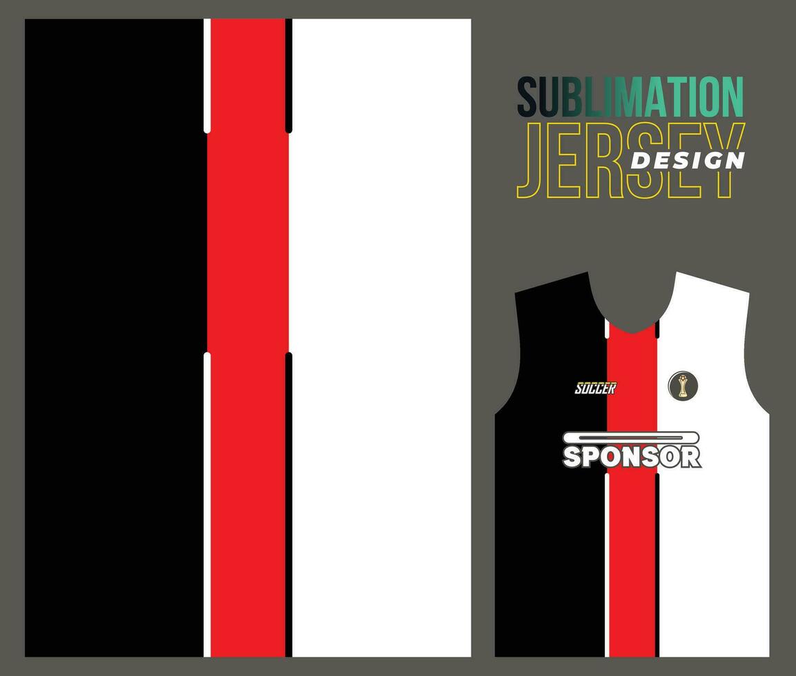 vektor jersey sporter design för tävlings cykling fotboll gaming cross