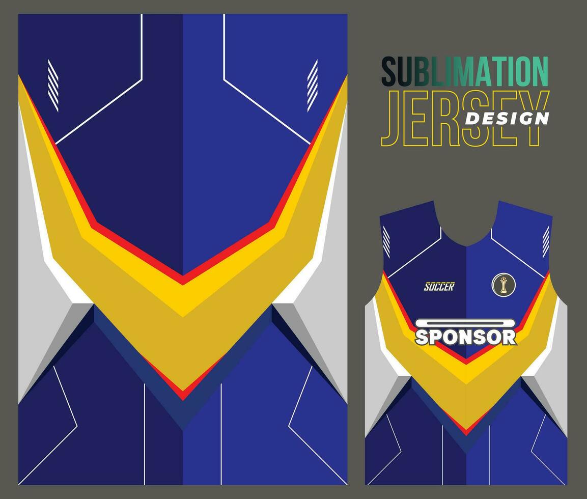 vektor jersey sporter design för tävlings cykling fotboll gaming cross