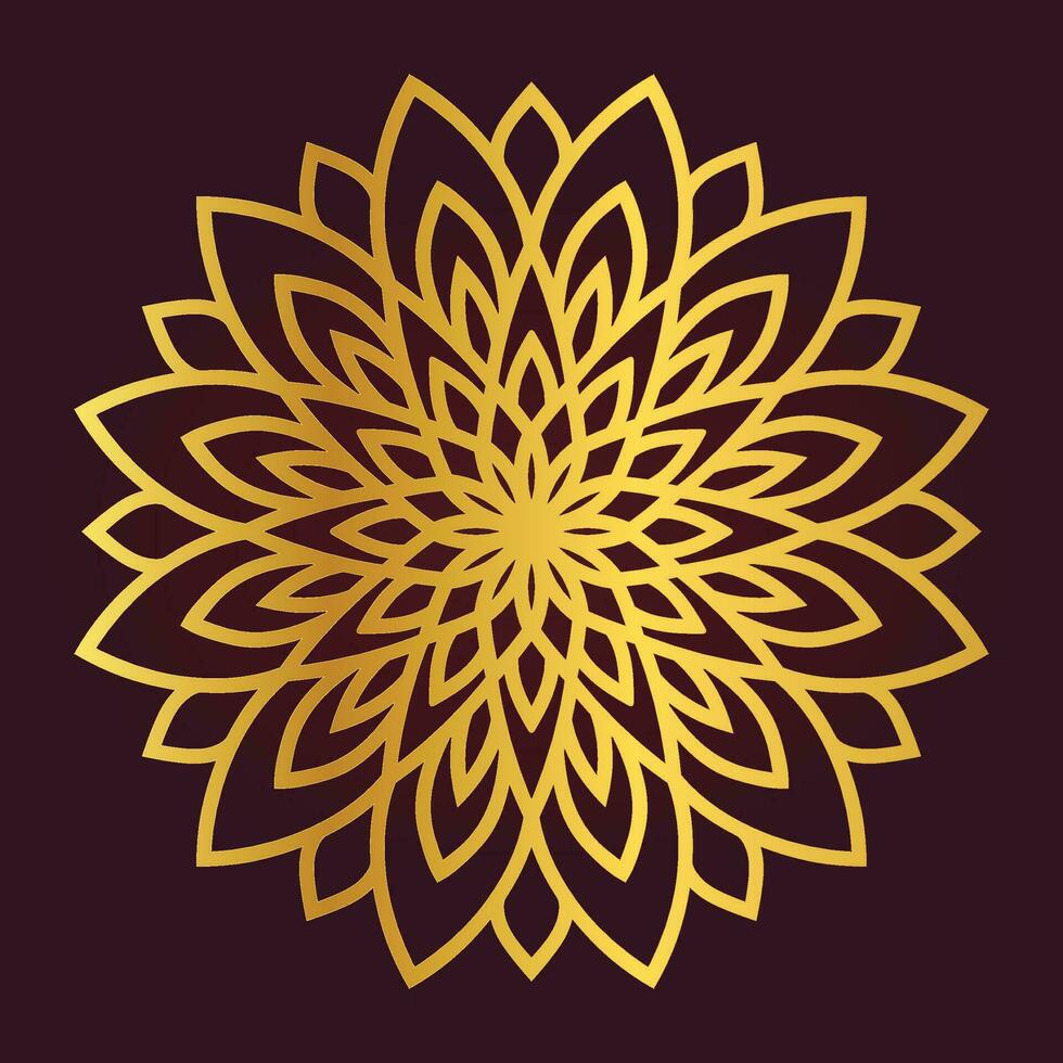 Vektor indisches Mandala-Design