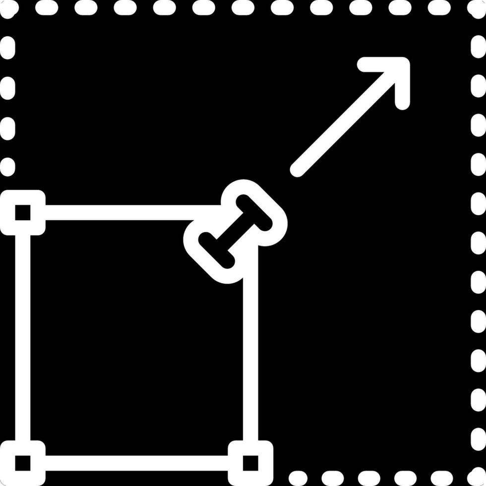 solide Symbol zum Verbreitung vektor