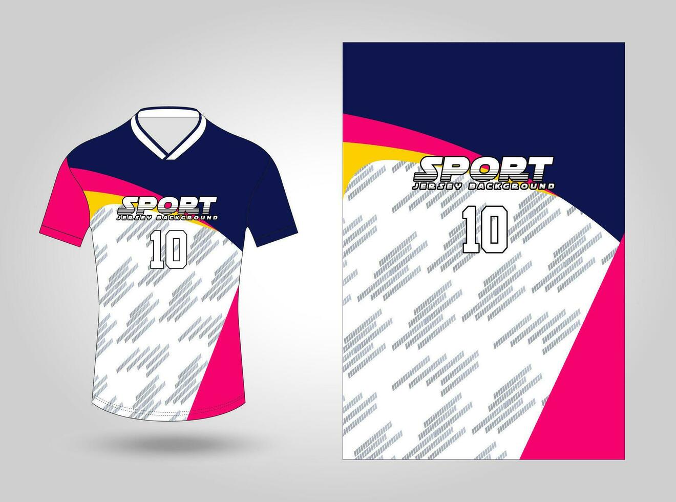 Sublimation Jersey Design Muster Hintergrund vektor