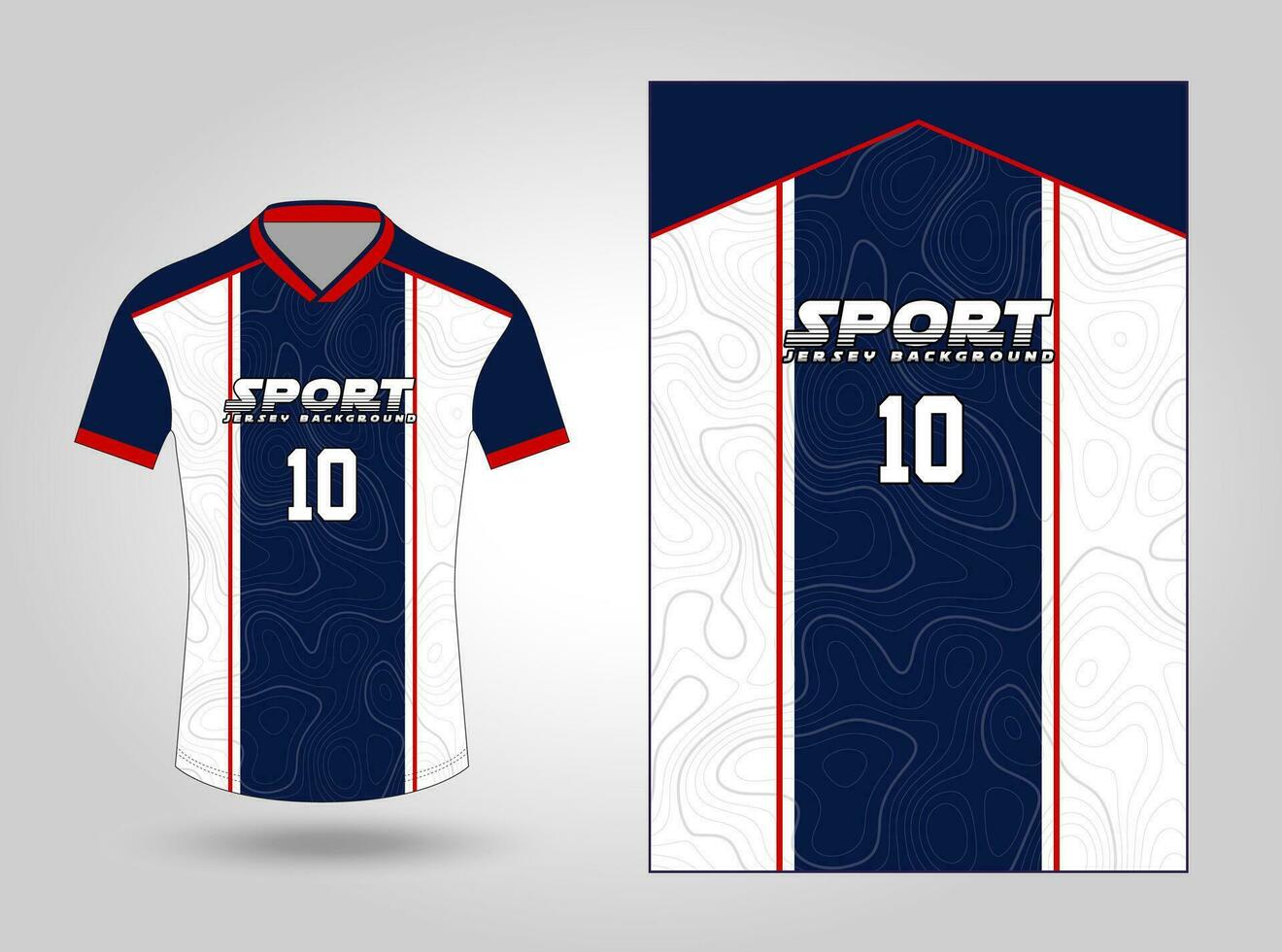 Sublimation Jersey Design Muster Hintergrund vektor