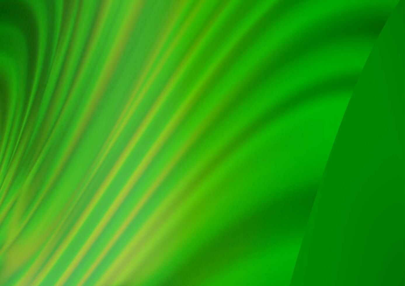 hellgrüner Vektor verschwommener Glanz abstrakter Hintergrund.