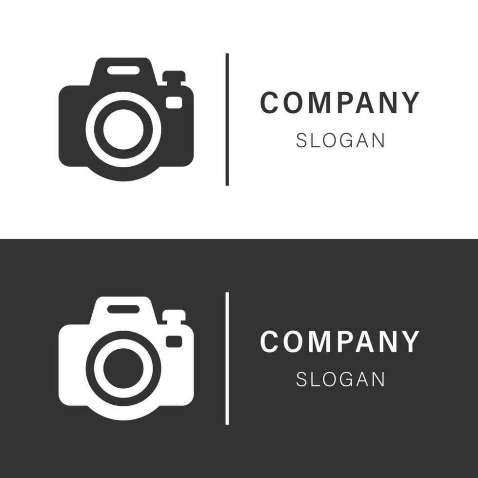 minimal fotografi logotyp mall enkel fotografi vektor logotyp för studio företag företag fotografi logotyp redigerbar mall. proffs vektor logotyp.