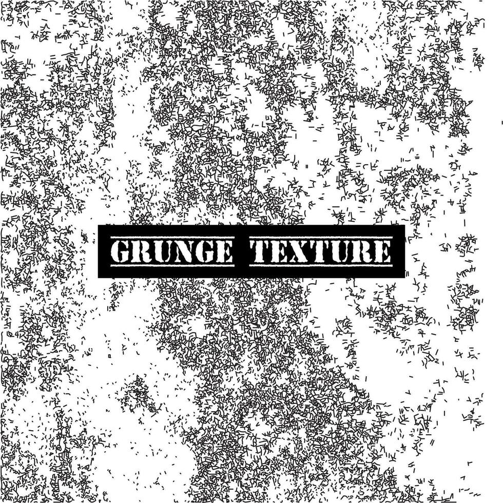 svart och vit grunge textur. grunge texturer illustration bakgrund. damm täcka över. vektor