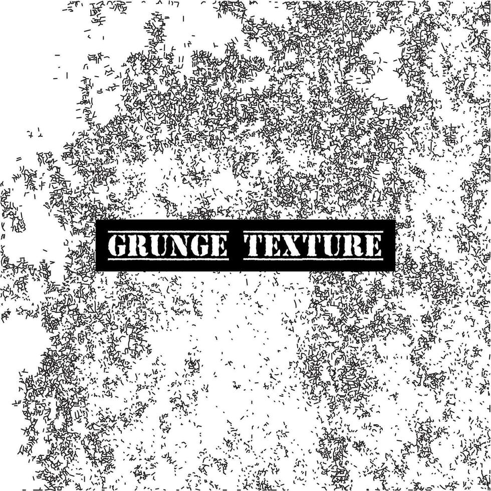 svart och vit grunge textur. grunge texturer illustration bakgrund. damm täcka över. vektor