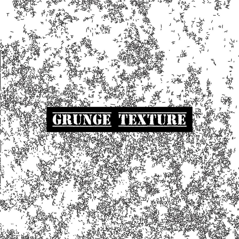 svart och vit grunge textur. grunge texturer illustration bakgrund. damm täcka över. vektor