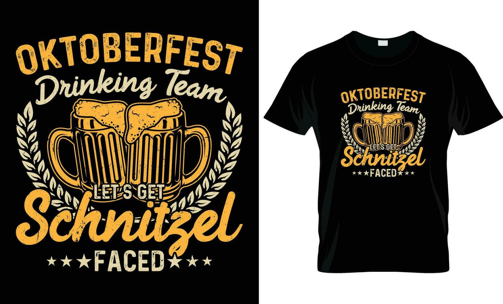 Oktoberfest Deutsche Geschenke t Hemd Design Vorlage vektor