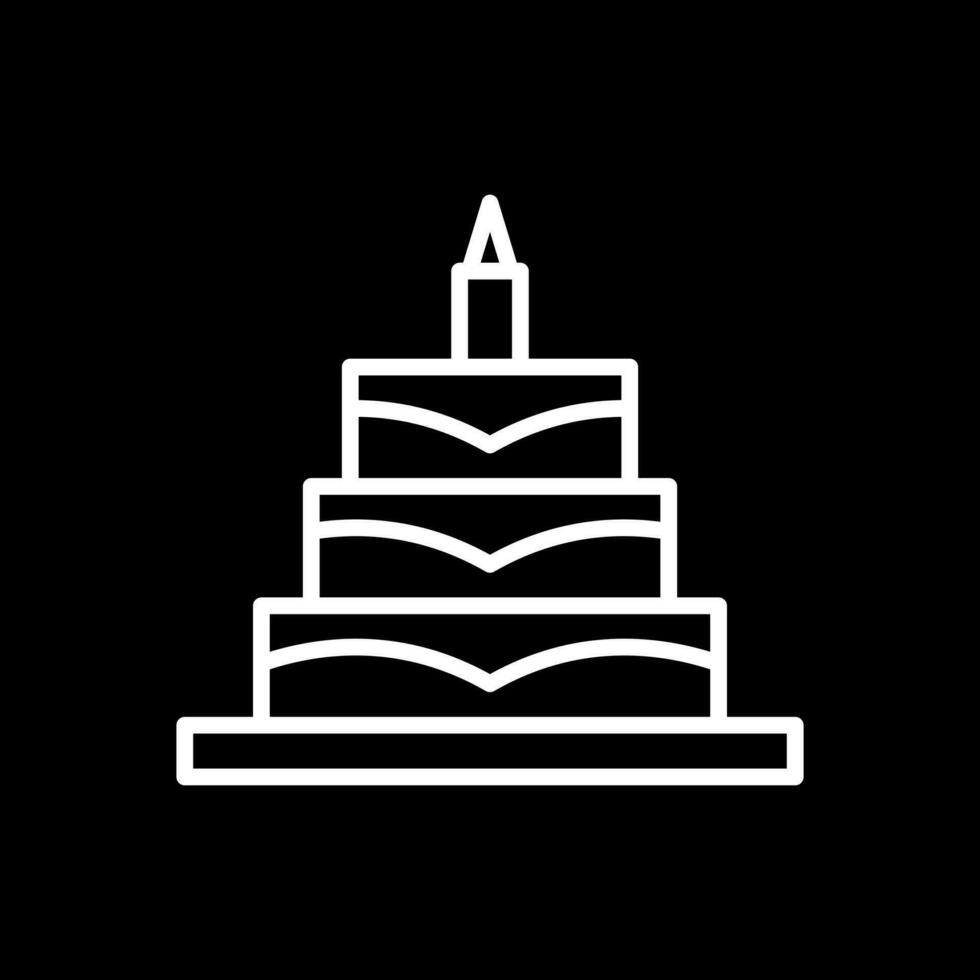 Geburtstag Kuchen Vektor Symbol Design