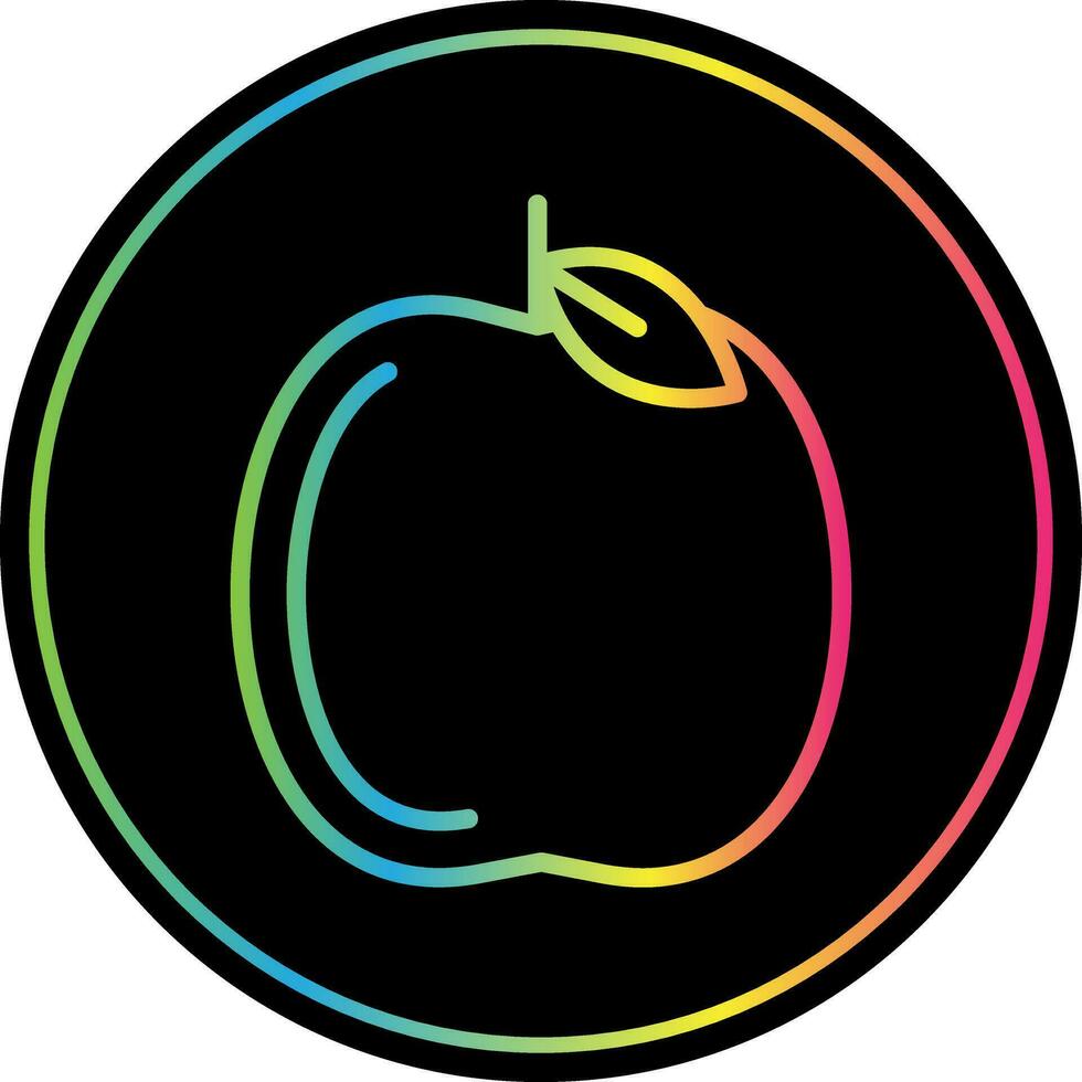 Apple-Vektor-Icon-Design vektor