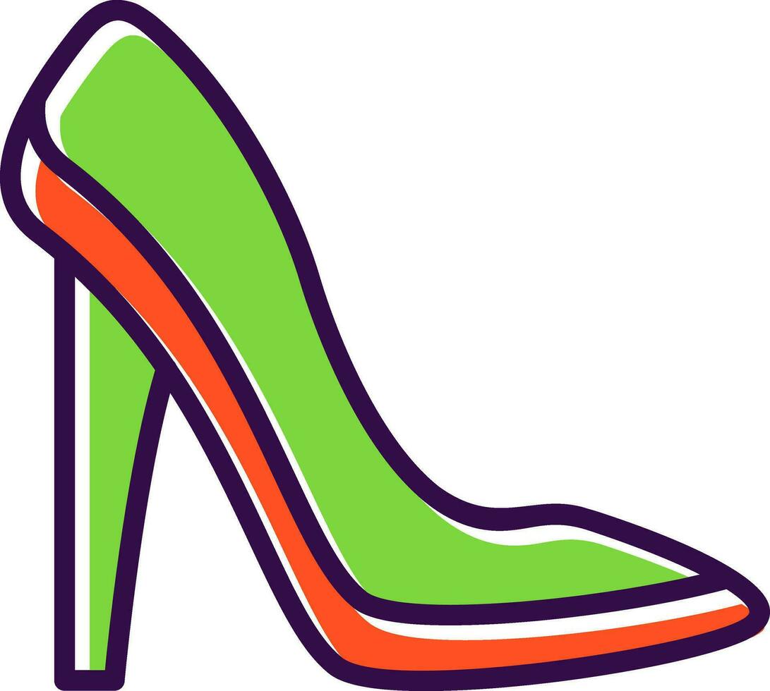 High Heels-Vektor-Icon-Design vektor