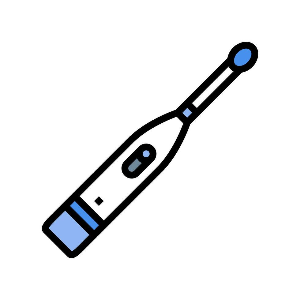 tandborste hygien Färg ikon vektor illustration