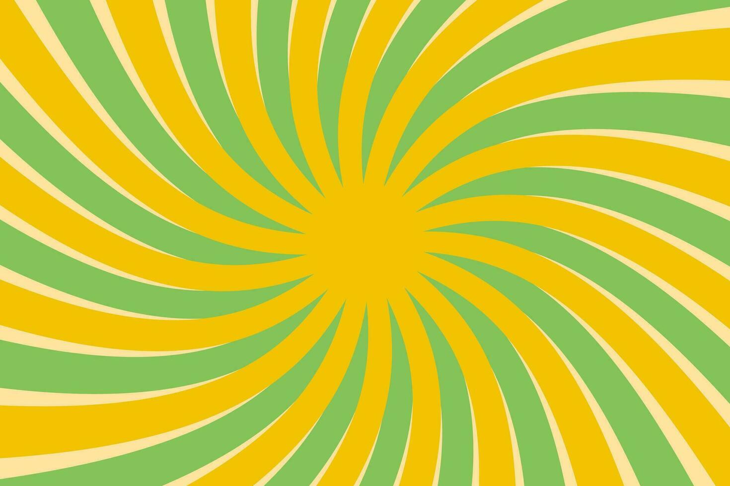 Sonne Strahlen Hintergrund, psychedelisch wellig retro 60er Jahre 70er Jahre Design. Spaß Hippie Hintergrund. Vektor Hintergrund Vorlagen. Zirkus Poster Vorlage