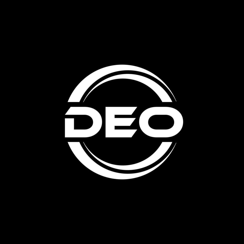 deo Logo Design, Inspiration zum ein einzigartig Identität. modern Eleganz und kreativ Design. Wasserzeichen Ihre Erfolg mit das auffällig diese Logo. vektor