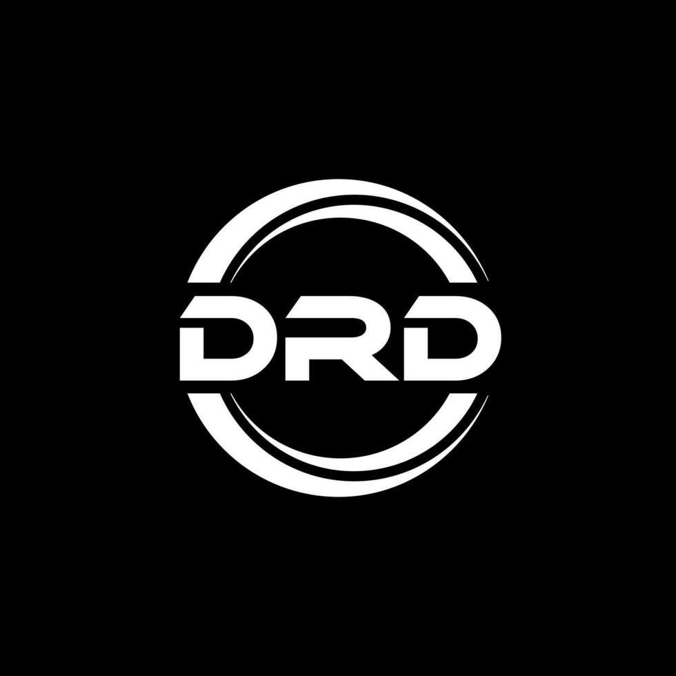 drd Logo Design, Inspiration zum ein einzigartig Identität. modern Eleganz und kreativ Design. Wasserzeichen Ihre Erfolg mit das auffällig diese Logo. vektor