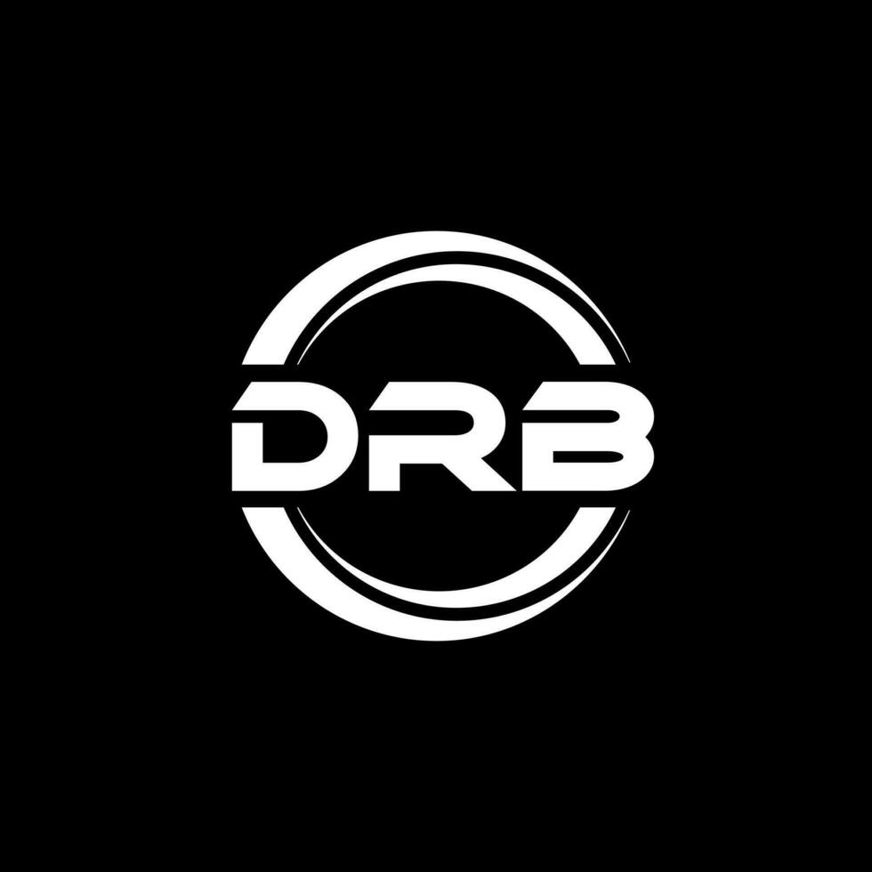 drb Logo Design, Inspiration zum ein einzigartig Identität. modern Eleganz und kreativ Design. Wasserzeichen Ihre Erfolg mit das auffällig diese Logo. vektor