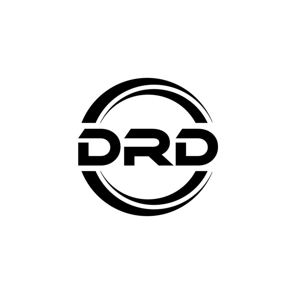 drd Logo Design, Inspiration zum ein einzigartig Identität. modern Eleganz und kreativ Design. Wasserzeichen Ihre Erfolg mit das auffällig diese Logo. vektor