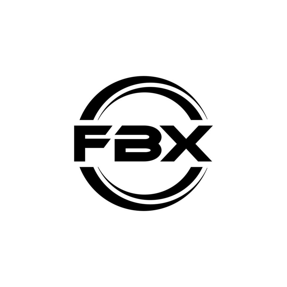 fbx Logo Design, Inspiration zum ein einzigartig Identität. modern Eleganz und kreativ Design. Wasserzeichen Ihre Erfolg mit das auffällig diese Logo. vektor