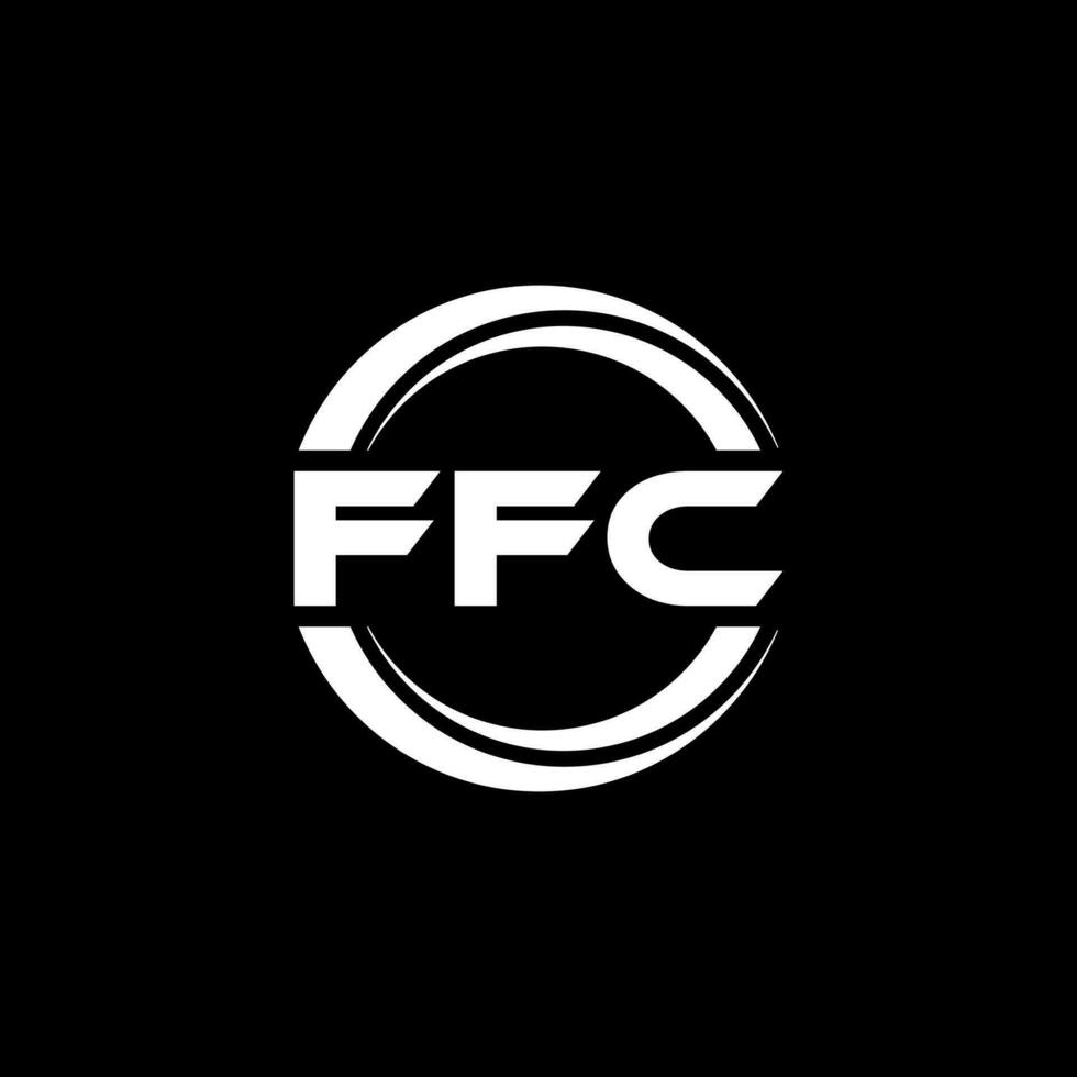 ffc logotyp design, inspiration för en unik identitet. modern elegans och kreativ design. vattenmärke din Framgång med de slående detta logotyp. vektor