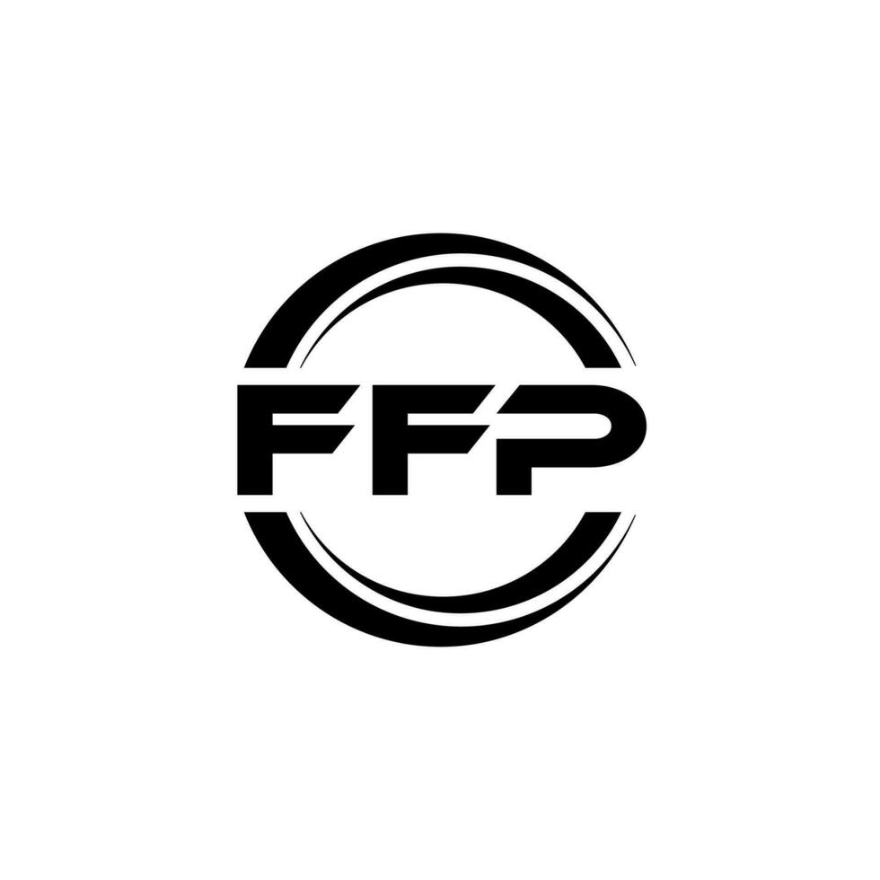 ffp Logo Design, Inspiration zum ein einzigartig Identität. modern Eleganz und kreativ Design. Wasserzeichen Ihre Erfolg mit das auffällig diese Logo. vektor